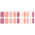 Multicolor Raspberry — Semi-Cured Gel Nail Wraps