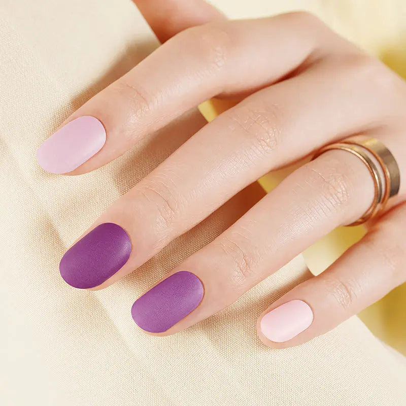 Safe And Harmless Gel Stickers For Uv Light — Semi-Cured Gel Nail Wraps
