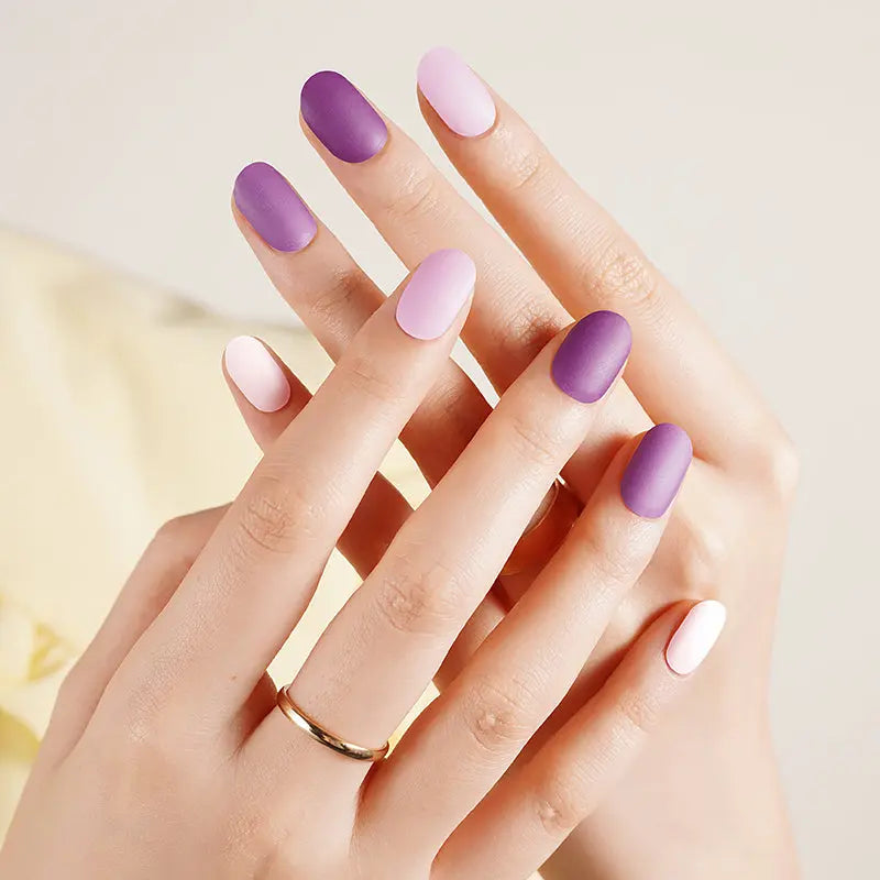 Safe And Harmless Gel Stickers For Uv Light — Semi-Cured Gel Nail Wraps