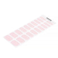 Semi-Transparent Nude Pink Gel Stickers Artificial Fingernails — Semi-Cured Gel Nail Wraps