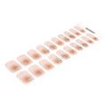Silver Stickers Metallic Strips — Semi-Cured Gel Nail Wraps