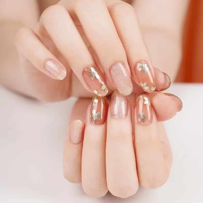 Silver Stamping Gel — Semi-Cured Gel Nail Wraps