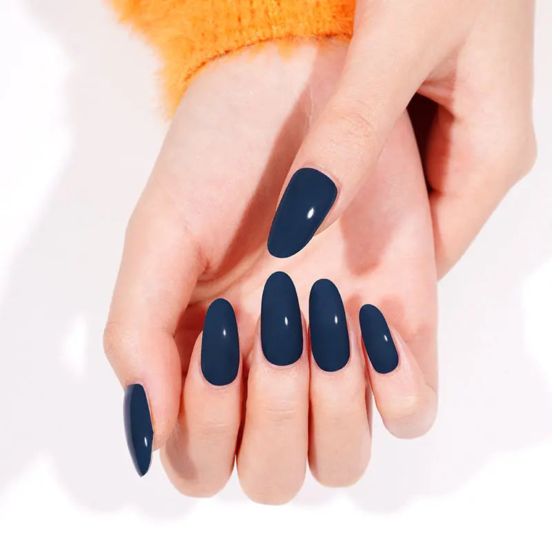 Solid Navy Designs — Semi-Cured Gel Nail Wraps