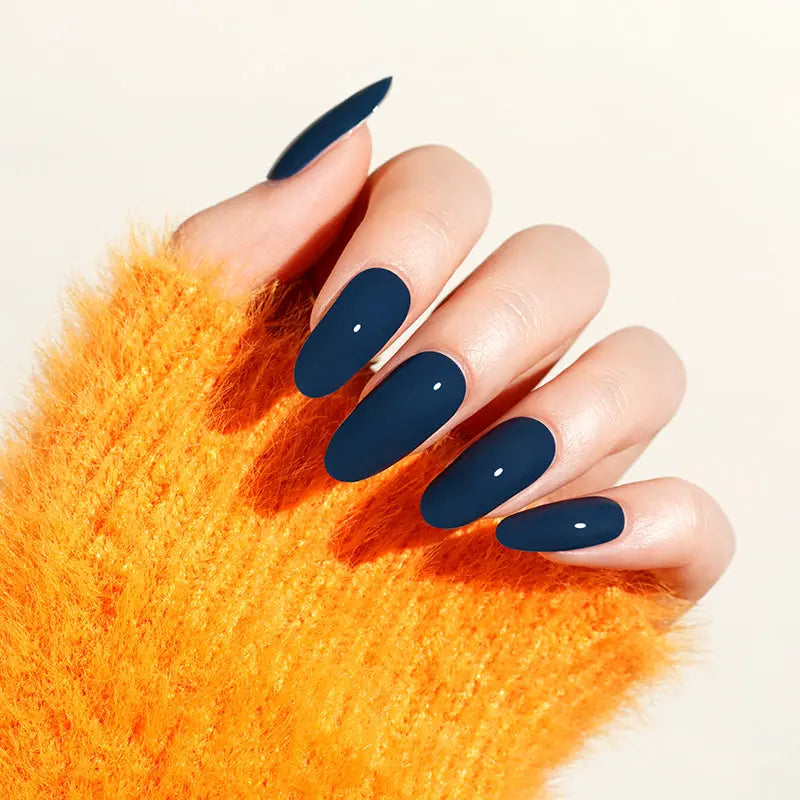 Solid Navy Designs — Semi-Cured Gel Nail Wraps