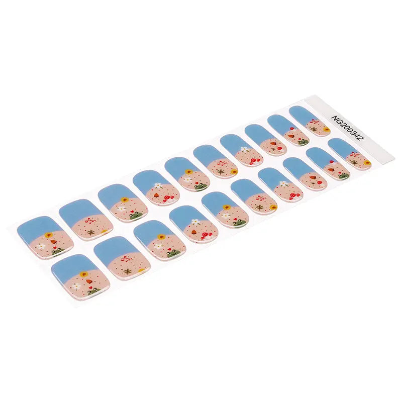 Summer Gel Summer Designs — Semi-Cured Gel Nail Wraps