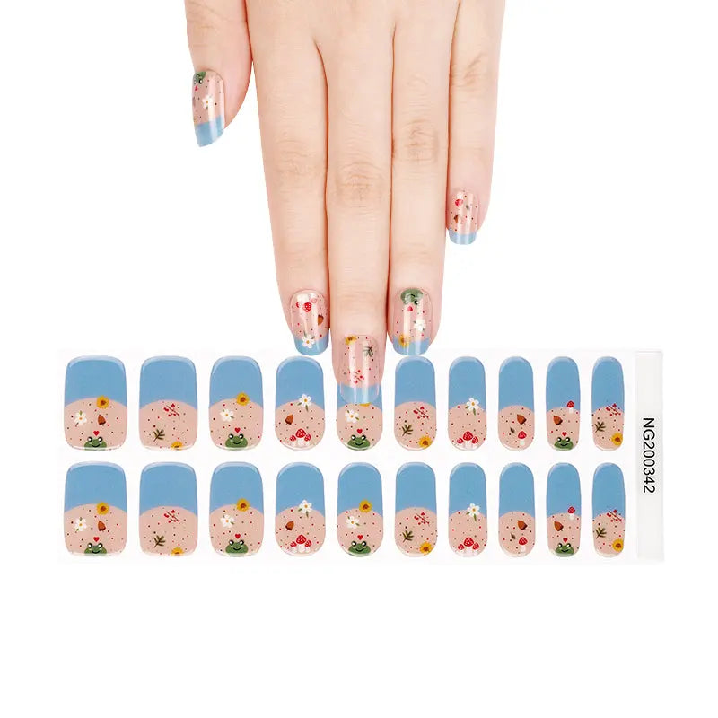 Summer Gel Summer Designs — Semi-Cured Gel Nail Wraps