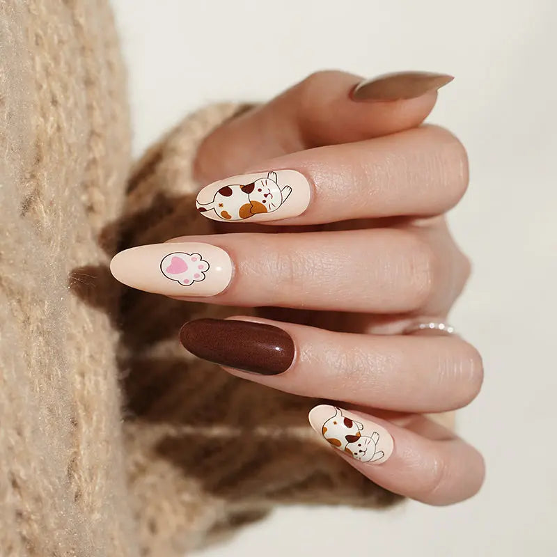 Sweet Kitten Gel Designs — Semi-Cured Gel Nail Wraps
