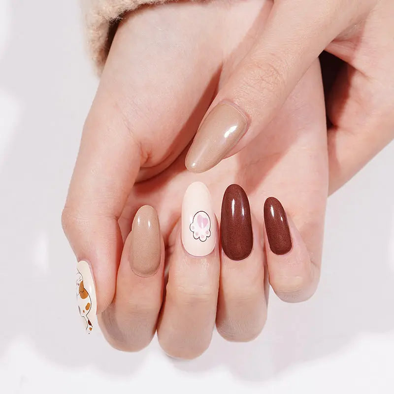 Sweet Kitten Gel Designs — Semi-Cured Gel Nail Wraps