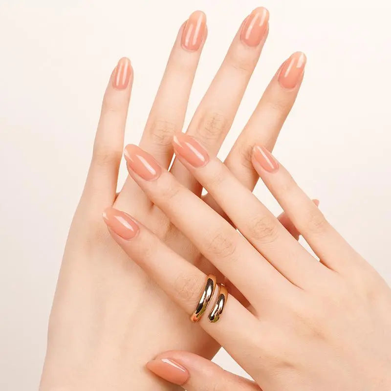 Tangerine Gel Color — Semi-Cured Gel Nail Wraps
