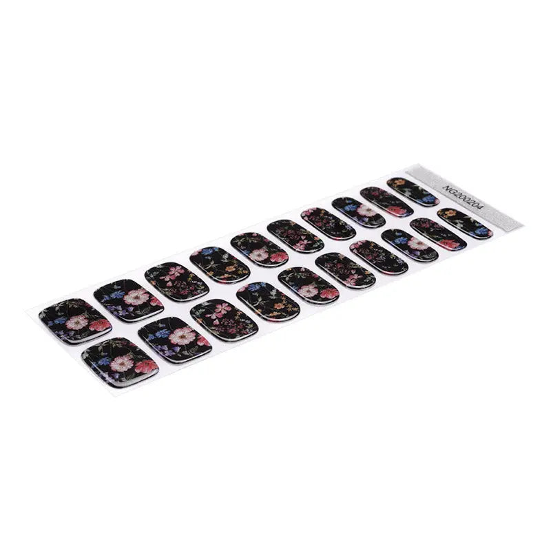 Uv Specialization Secret Garden Manicure — Semi-Cured Gel Nail Wraps