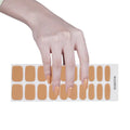 Orange — Semi-Cured Gel Nail Wraps