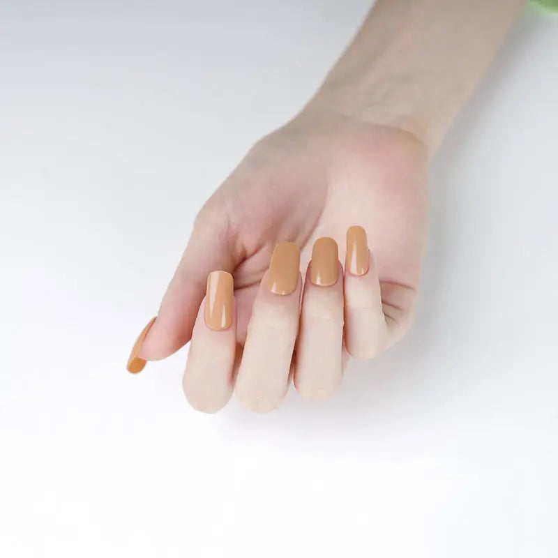 Orange — Semi-Cured Gel Nail Wraps